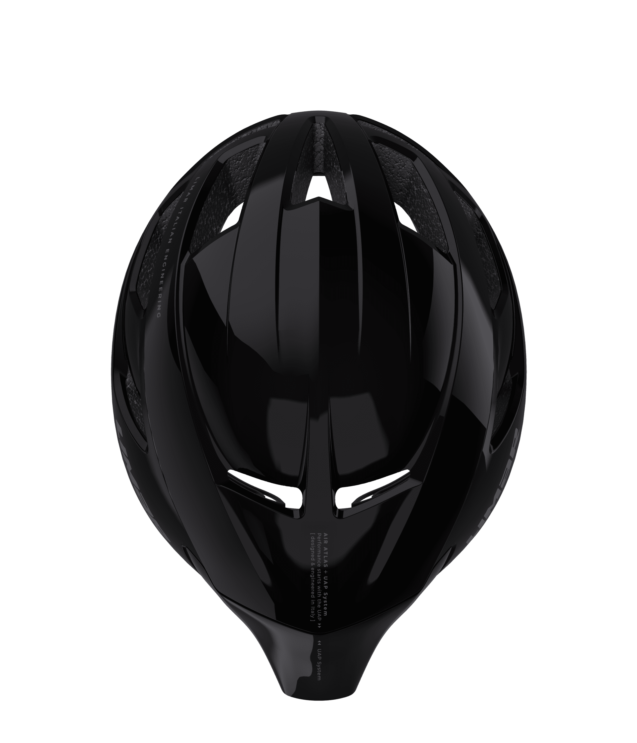CASCO AIR ATLAS UAP GLOSSY BLACK LIMAR - Imagen 5