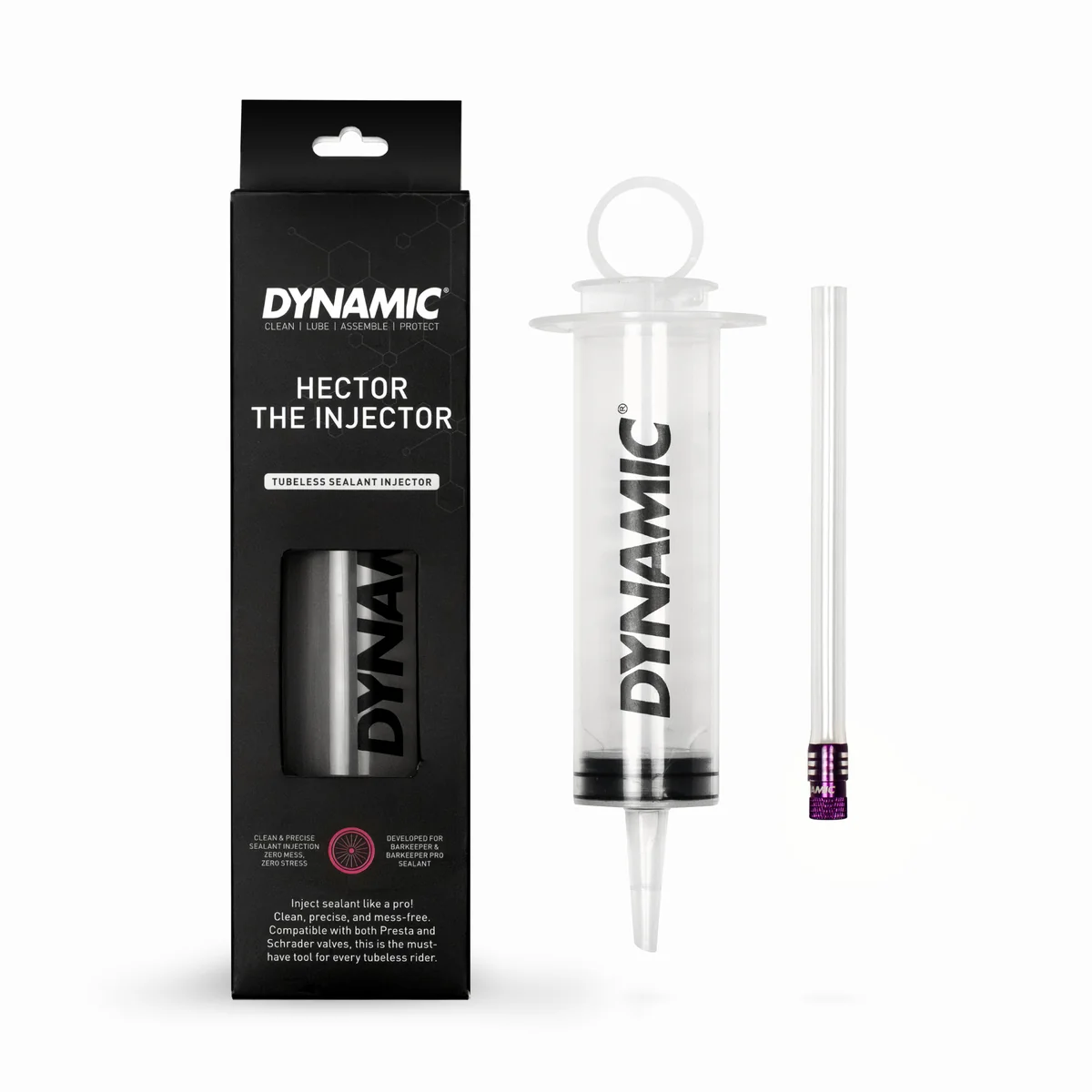 Jeringa para Tubeless Dynamic Hector The Injector