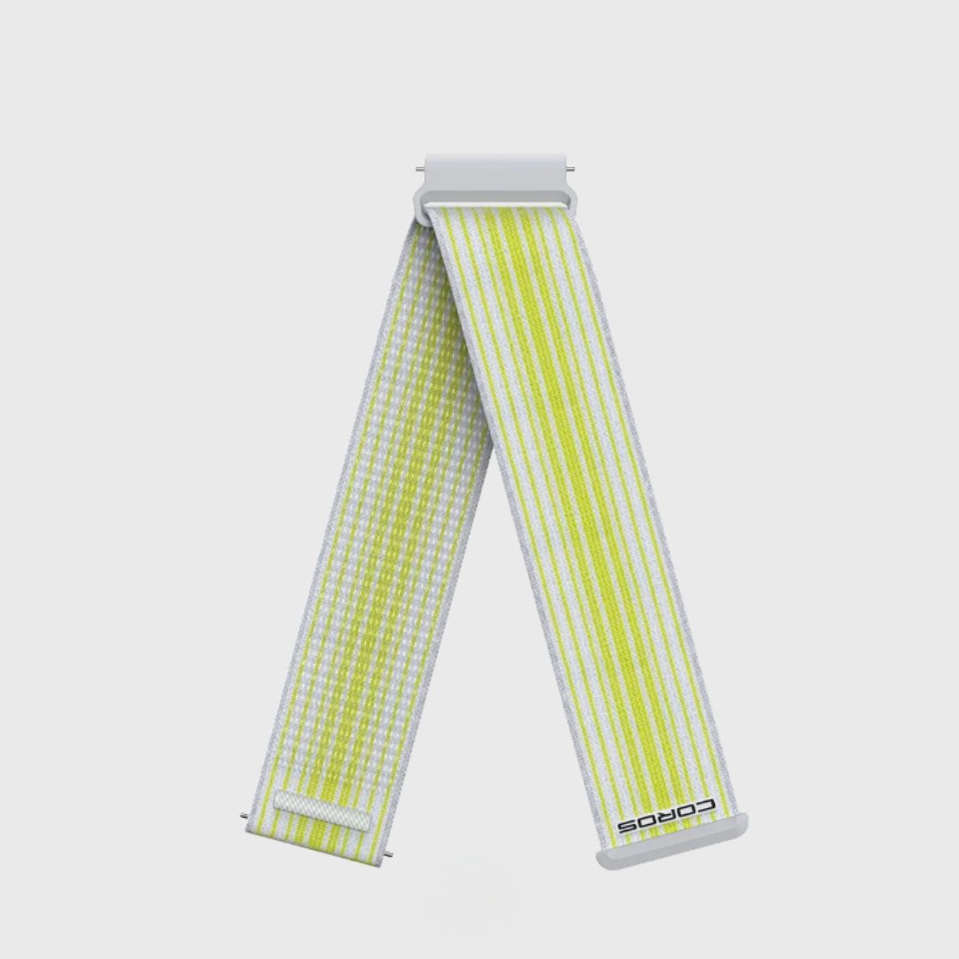 Correa de nylon - Apex 2 Pro - 22mm - Blanca amarilla